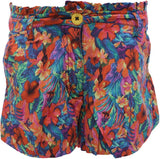UFO Printed Girl's Basic Shorts