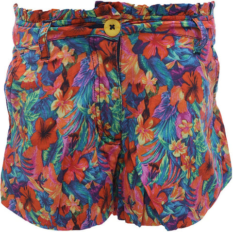 UFO Printed Girl's Basic Shorts