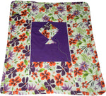 Amita Home Furnishing Cotton Floral Single Bedsheet