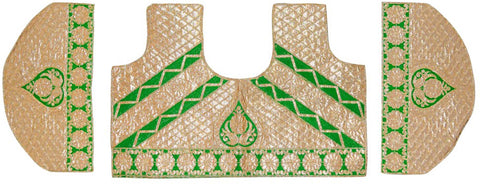 Awesome Silk Embroidered Blouse Material