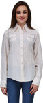 Ausy Women's Solid Casual Shirt