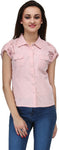 Ausy Women's Solid Casual Shirt