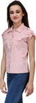 Ausy Women's Solid Casual Shirt