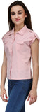 Ausy Women's Solid Casual Shirt