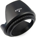Axcess KF02-006 67mm Petal Plastic  Lens Hood