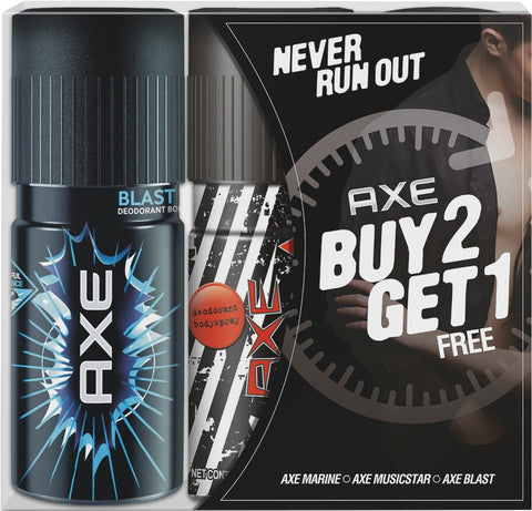 Axe Deodorant Combo - 1 with Offer Combo Set