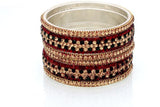 Madhyam Art Brass Brass Bangle Set