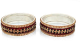 Madhyam Art Brass Brass Bangle Set