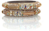 Madhyam Art Brass Brass Bangle Set