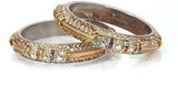 Madhyam Art Brass Brass Bangle Set