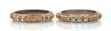 Madhyam Art Brass Brass Bangle Set