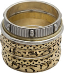 Blueberry Metal Bangle Set