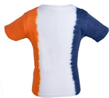 Gkidz Printed Boy's Round Neck Dark Blue T-Shirt