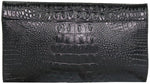 BagsHub Women Black PU Clutch