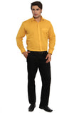 Seven Days Men's Solid Formal Linen Shirt