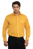 Seven Days Men's Solid Formal Linen Shirt