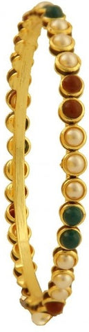Vaishali Bindi and Bangles Brass, Copper Bangle Set