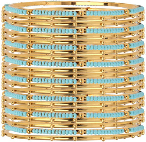 Vaishali Bindi and Bangles Brass, Copper Bangle Set