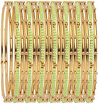 Vaishali Bindi and Bangles Brass, Copper Bangle Set