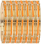 Vaishali Bindi and Bangles Brass, Copper Bangle Set