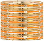 Vaishali Bindi and Bangles Brass, Copper Bangle Set