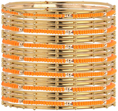 Vaishali Bindi and Bangles Brass, Copper Bangle Set