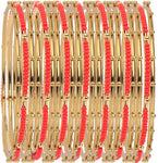 Vaishali Bindi and Bangles Brass, Copper Bangle Set