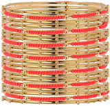 Vaishali Bindi and Bangles Brass, Copper Bangle Set