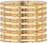 Vaishali Bindi and Bangles Brass, Copper Bangle Set