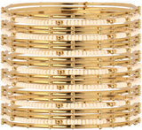 Vaishali Bindi and Bangles Brass, Copper Bangle Set