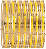 Vaishali Bindi and Bangles Brass, Copper Bangle Set