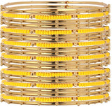 Vaishali Bindi and Bangles Brass, Copper Bangle Set