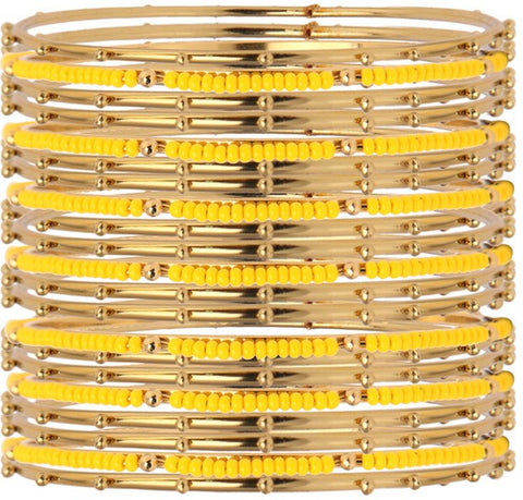 Vaishali Bindi and Bangles Brass, Copper Bangle Set