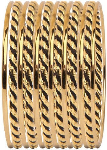 Vaishali Bindi and Bangles Brass, Copper Bangle Set