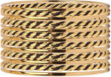 Vaishali Bindi and Bangles Brass, Copper Bangle Set