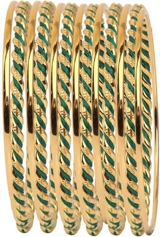 Vaishali Bindi and Bangles Brass, Copper Bangle Set