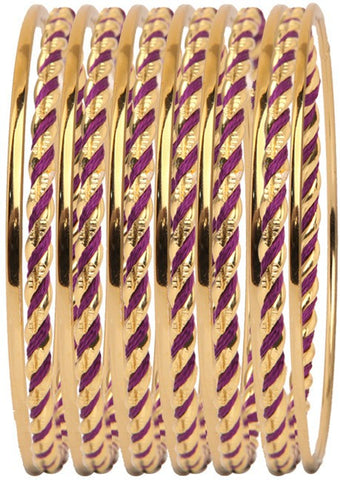 Vaishali Bindi and Bangles Brass, Copper Bangle Set