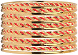 Vaishali Bindi and Bangles Brass, Copper Bangle Set