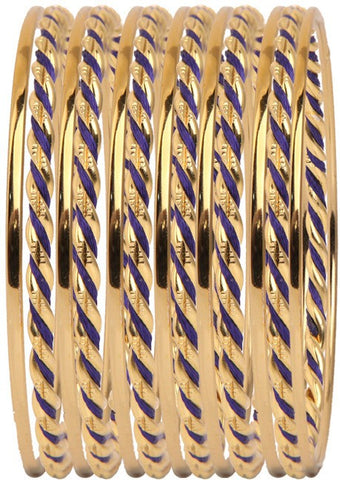 Vaishali Bindi and Bangles Brass, Copper Bangle Set
