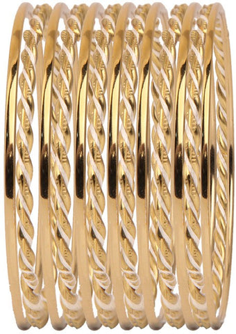 Vaishali Bindi and Bangles Brass, Copper Bangle Set