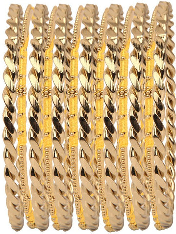 Vaishali Bindi and Bangles Brass, Copper Bangle Set