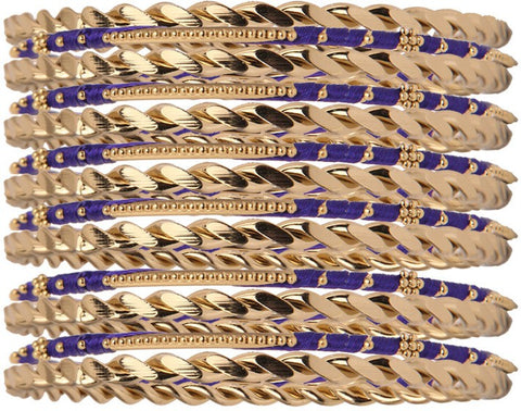 Vaishali Bindi and Bangles Brass, Copper Bangle Set