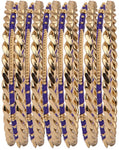 Vaishali Bindi and Bangles Brass, Copper Bangle Set