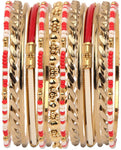 Vaishali Bindi and Bangles Brass, Copper Bangle Set