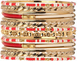 Vaishali Bindi and Bangles Brass, Copper Bangle Set