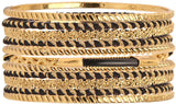 Vaishali Bindi and Bangles Brass, Copper Bangle Set