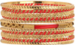 Vaishali Bindi and Bangles Brass, Copper Bangle Set
