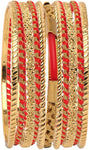 Vaishali Bindi and Bangles Brass, Copper Bangle Set