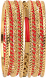 Vaishali Bindi and Bangles Brass, Copper Bangle Set
