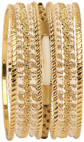 Vaishali Bindi and Bangles Brass, Copper Bangle Set
